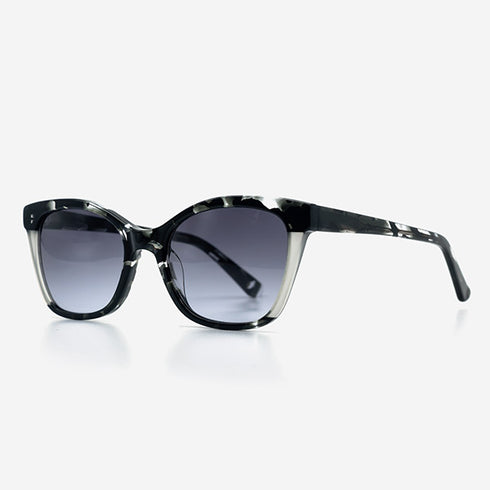 Angular Cat Eye Acetate Women's Sunglasses 21A8037